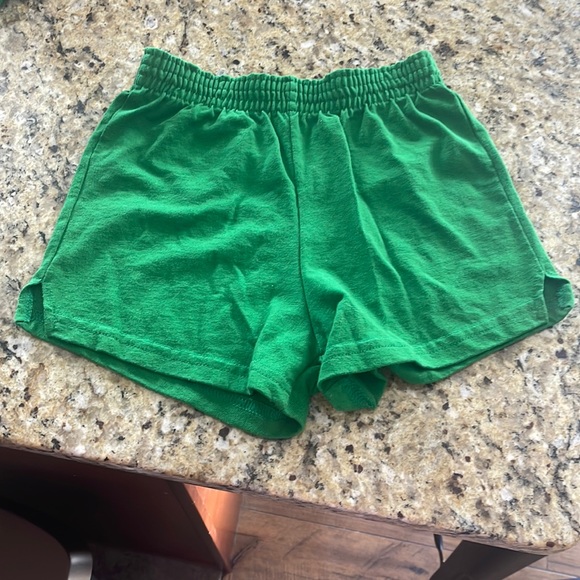 Athletic Shorts Lime Green Soffe Shorts Shorts Soffe Neon Green